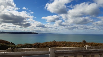 Vue sur la baie de St Brieuc - Hillion Vue sur la baie de St Brieuc - Hillion